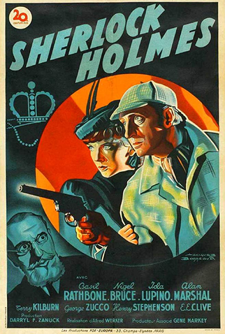 Poster 2 de Filme As Aventuras de Sherlock Holmes (1939)