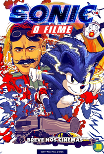 Sonic: O Filme - Poster / Capa / Cartaz - Oficial 7