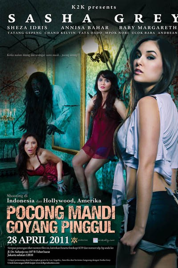 Poster de Filme Pocong Mandi Goyang Pinggul (2011)