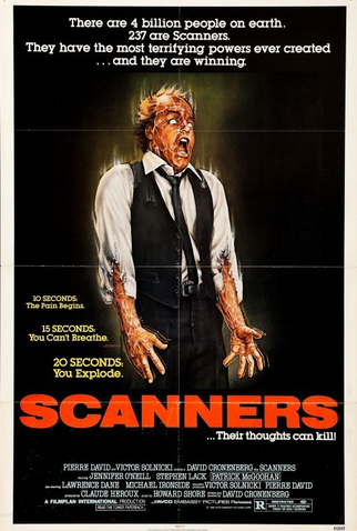 Poster 5 de Filme Scanners: Sua Mente Pode Destruir (1981)