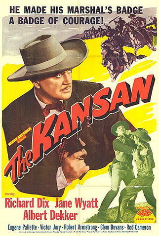 Poster 1 de Filme The Kansan (1943)