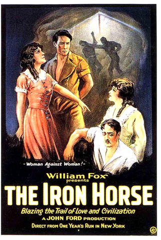 Poster 2 de Filme O Cavalo de Ferro (1924)