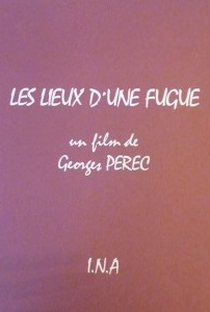 Les Lieux d'une Fugue - Poster / Capa / Cartaz - Oficial 1