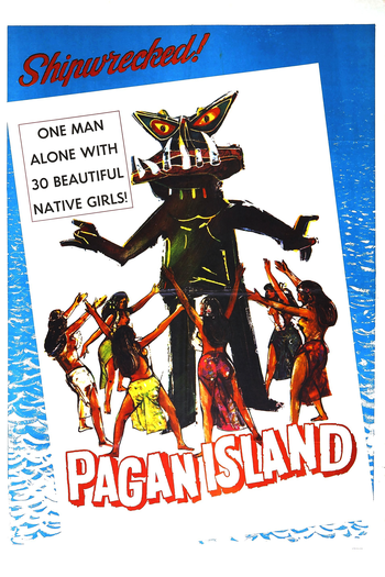 Poster de Filme Pagan Island (1961)