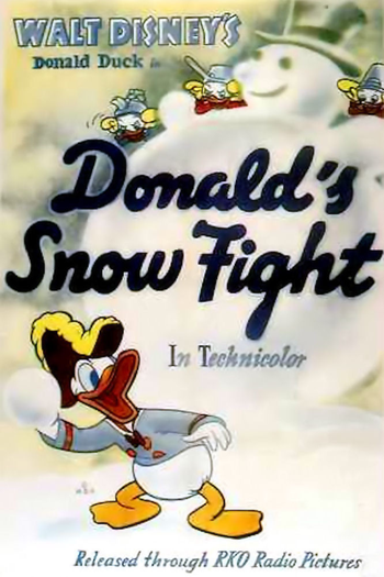 Poster de Curta Luta na Neve (1942)