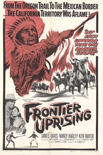 Poster de Filme Fronteiras em Chamas (1961)