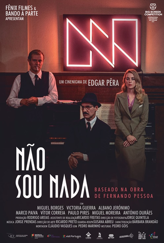 Poster 2 de Filme Não Sou Nada (2023)