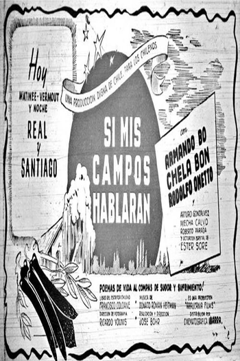 Poster de Filme Si mis campos hablaran (1947)
