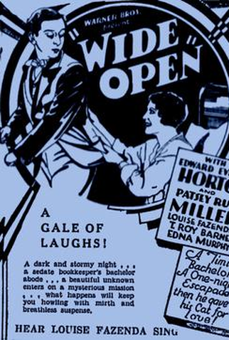 Poster 1 de Filme Wide Open (1930)