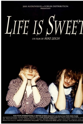 Poster 4 de Filme A Vida É Doce (1990)