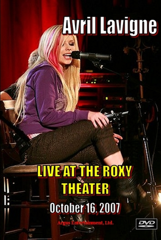 Poster 2 de TV Avril Lavigne at the Roxy (2007)