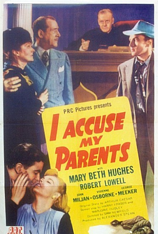 Poster 1 de Filme Acuso Meus Pais (1944)
