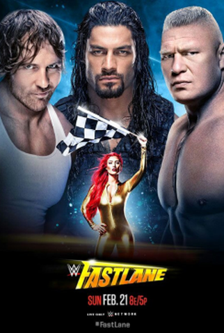 Poster 1 de Filme WWE Fastlane 2016 (2016)