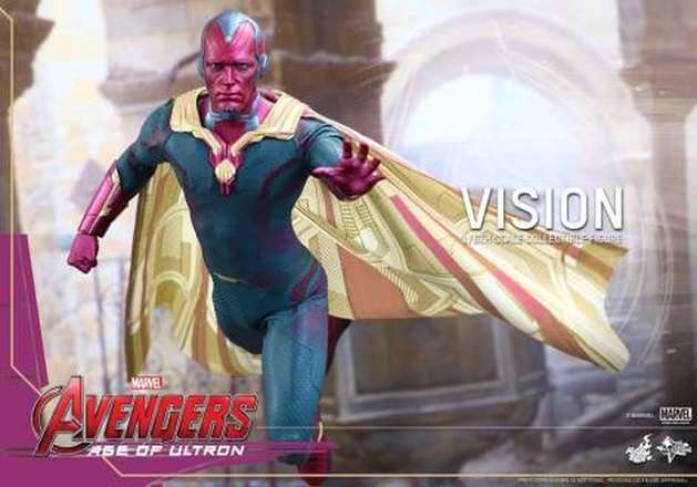 Vingadores: Hot Toys revela sua action figure do Visão de “Era de Ultron”