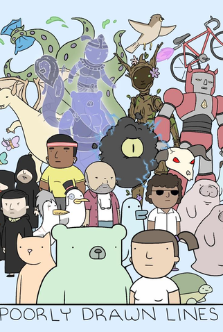 Poster 1 de Série Poorly Drawn Lines (2021)