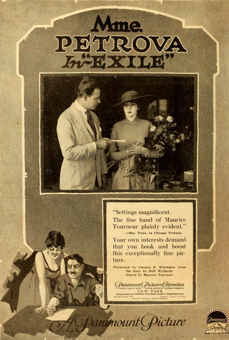 Poster 1 de Filme Exile (1917)