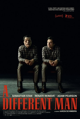 Poster 1 de Filme Um Homem Diferente (2024)
