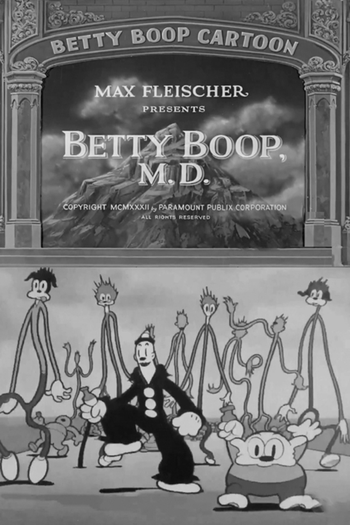 Poster de Curta Betty Boop, M.D. (1932)