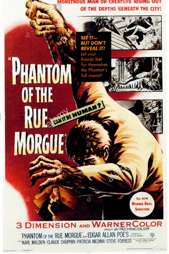  de Filme O Fantasma da Rua Morgue (1954)