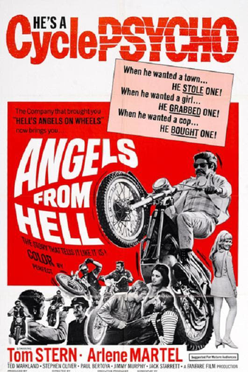 Poster de Filme Angels from Hell (1968)