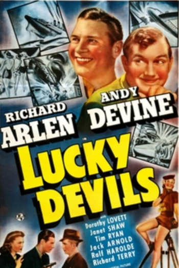 Poster de Filme Demônios da Sorte (1940)