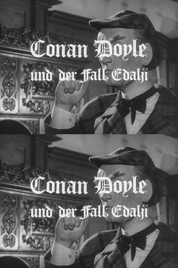 Poster de Filme Conan Doyle und der Fall Edalji (1966)
