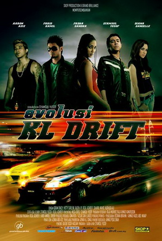 Poster 1 de Filme Evolusi KL Drift (2008)