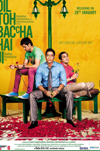 Poster de Filme Dil Toh Baccha Hai Ji (2011)
