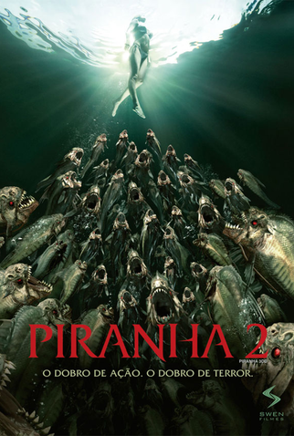 Poster 7 de Filme Piranha 2 (2011)