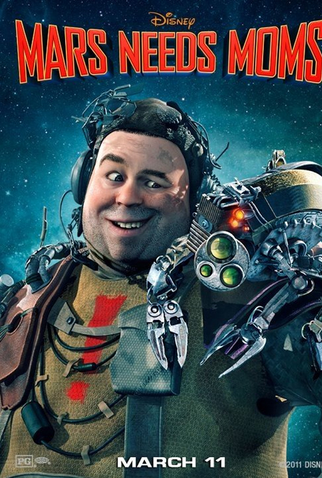 Poster 2 de Filme Marte Precisa de Mães (2011)