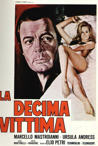 Poster 3 de Filme A Décima Vítima (1965)