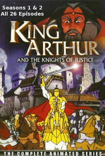 O Rei Artur e os Cavaleiros da Justiça - Poster / Capa / Cartaz - Oficial 1