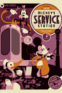 A Oficina Mecânica do Mickey - Poster / Capa / Cartaz - Oficial 1
