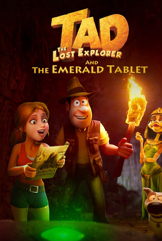 Poster 1 de Filme Tad The Lost Explorer And The Emerald Tablet (2022)