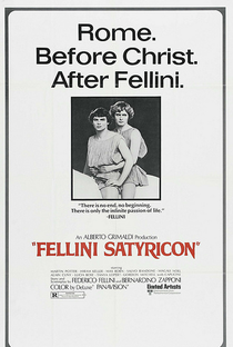 Satyricon de Fellini - Poster / Capa / Cartaz - Oficial 4