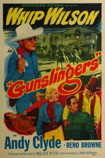 Poster de Filme Gunslingers (1950)