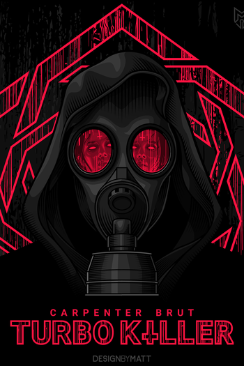  de Curta Carpenter Brut: Turbo Killer (2016)