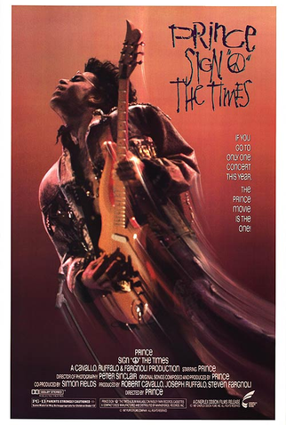 Poster 1 de Filme Sign 'o' the Times  (1987)
