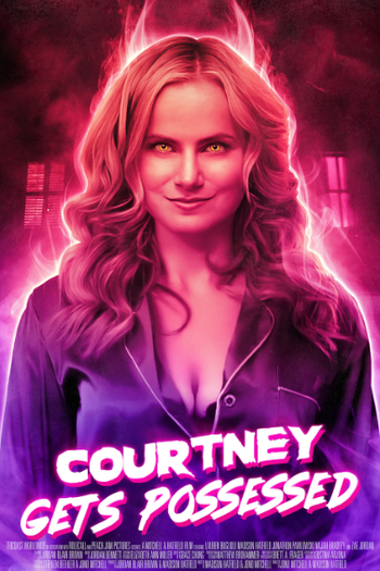 Poster de Filme Courtney Gets Possessed (2022)