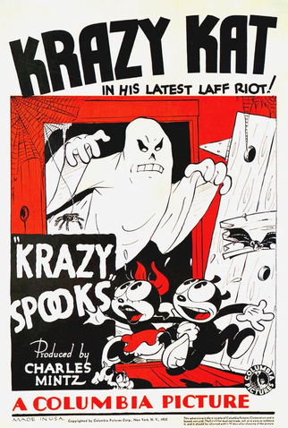 Poster 1 de Curta Krazy Spooks (1933)