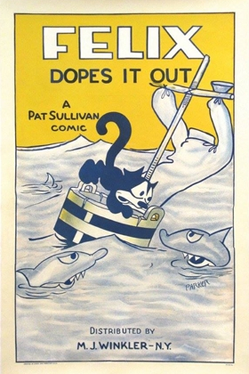 Poster de Curta Felix Dopes It Out (1925)
