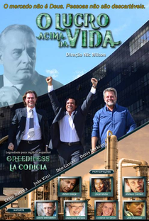 O LUCRO ACIMA DA VIDA - Poster / Capa / Cartaz - Oficial 1