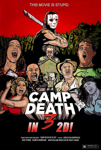 Poster 1 de Filme Camp Death III in 2D! (2018)