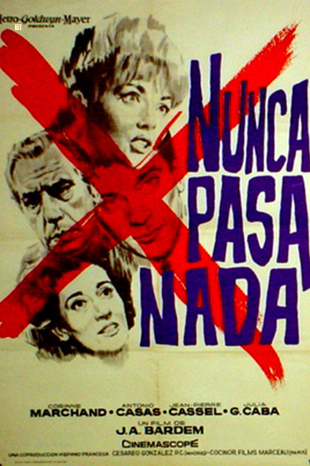 Poster de Filme Nunca pasa nada (1963)