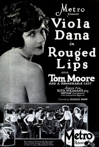 Poster 1 de Filme Rouged Lips (1923)