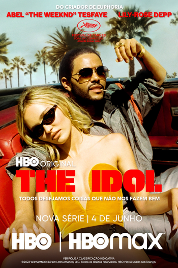 Poster de Série The Idol (1ª Temporada) (2023)