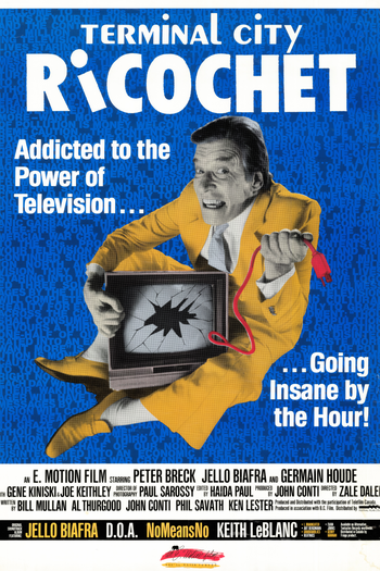 Poster de Filme Terminal City Ricochet (1990)