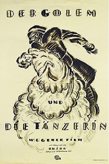 Poster de Filme O Golem E A Garota Daçarina (1971)