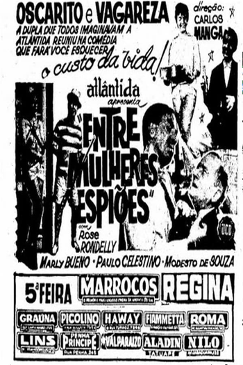 Poster de Filme Entre Mulheres e Espiões (1961)
