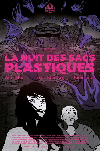Poster de Curta A Noite dos Sacos Plásticos (2018)